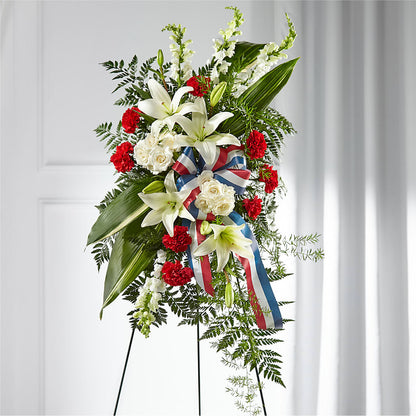 Stars of Life Standing Spray –  Loveland Colorado Flowers, Loveland CO