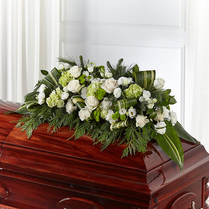 Hopeful Gesture Casket Spray –  Loveland Colorado Flowers, Loveland CO