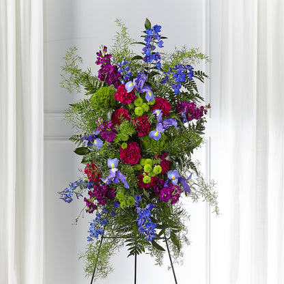 Heavenly Skies Standing Spray –  Loveland Colorado Flowers, Loveland CO