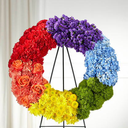 Circle of Love Wreath –  Loveland Colorado Flowers, Loveland CO