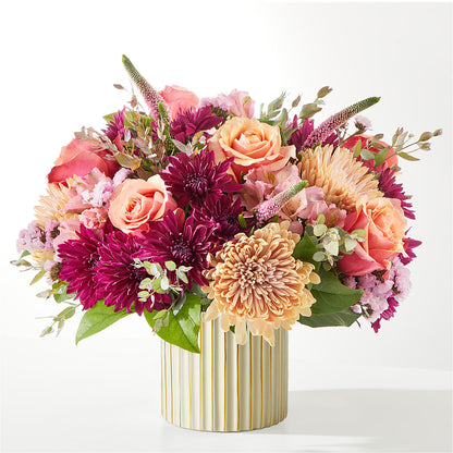 Berry Cobbler Bouquet with Ivory Vase –  Loveland Colorado Flowers, Loveland CO