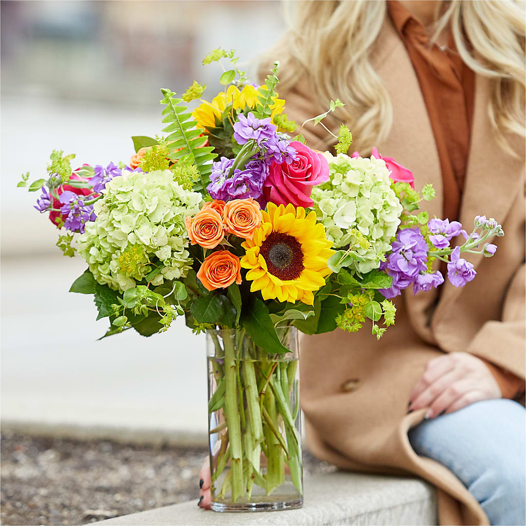 Vibrant Greetings Bouquet –  Loveland Colorado Flowers, Loveland CO