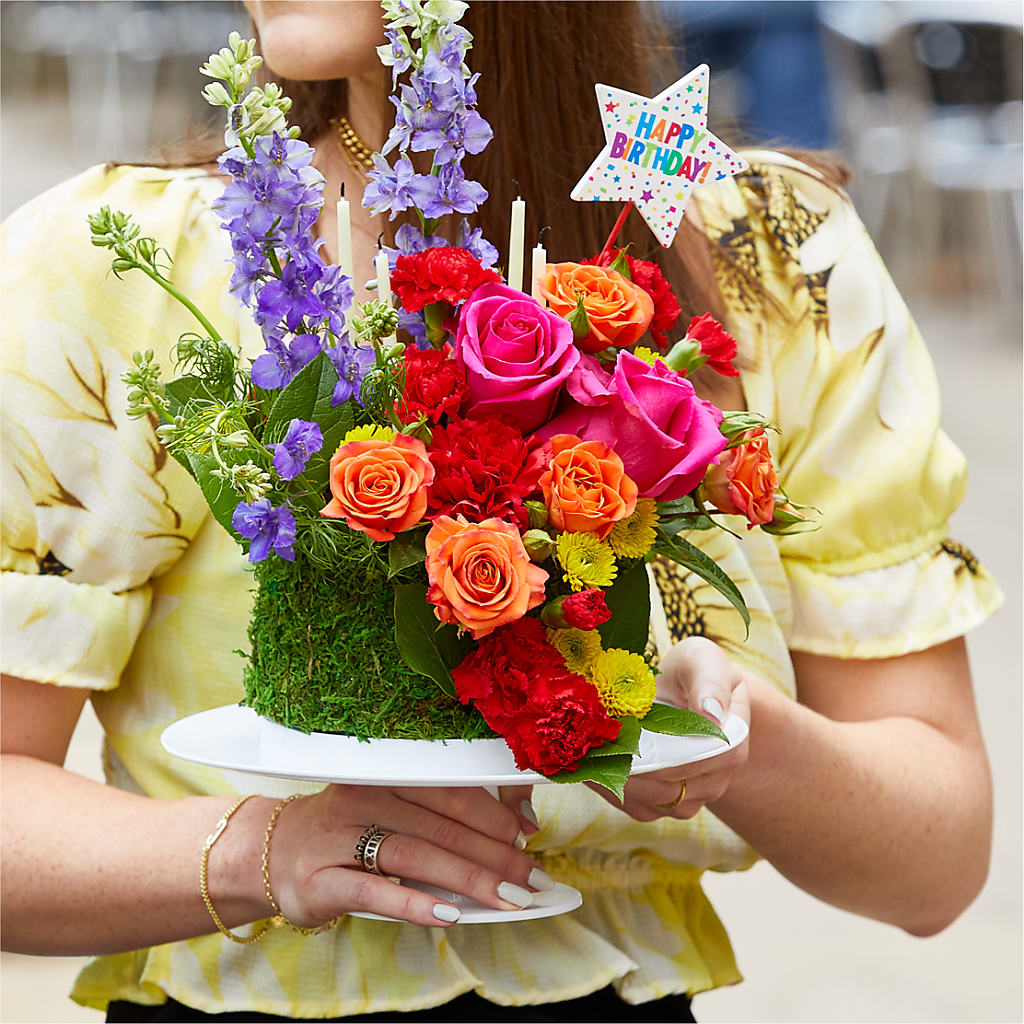 Best Year Yet Floral Cake –  Loveland Colorado Flowers, Loveland CO