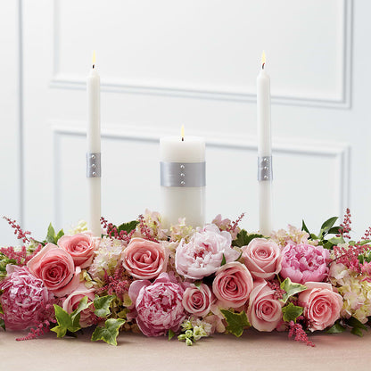 Worldwide Romance Unity Candle Arrangement –  Loveland Colorado Flowers, Loveland CO
