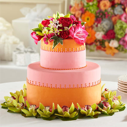 Sweet Citrus Cake Decor –  Loveland Colorado Flowers, Loveland CO