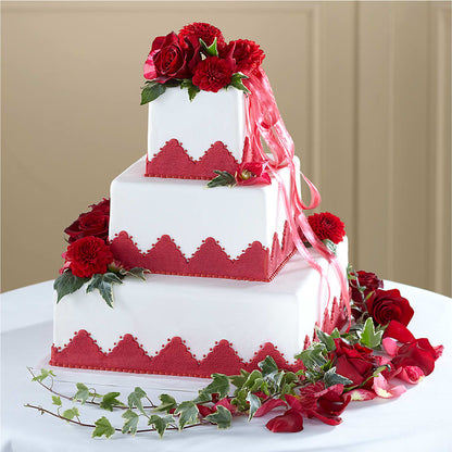 Forever Happiness Cake Decor –  Loveland Colorado Flowers, Loveland CO